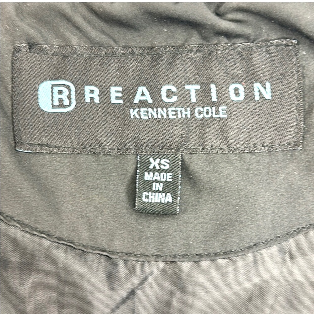 Reaction Kenneth Cole Moto Quilted Mock Neck Jacket - Picture 7 of 8